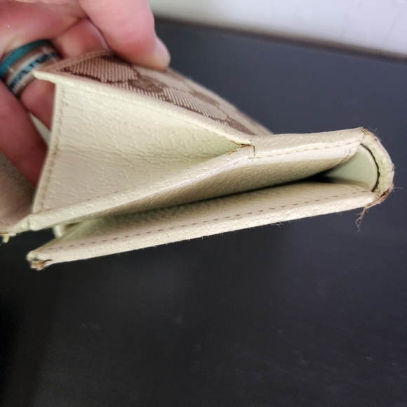 Gucci Compact Princy Wallet with Sherry Line Ribbon Bow GG Monogram Canvas - Picture 11 of 16